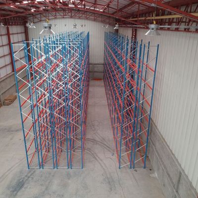 Tormento profundo doble de alta densidad de la plataforma para el almacenamiento industrial de Warehouse