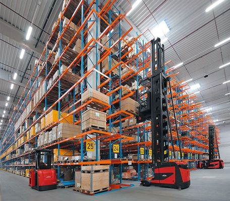 Warehouse industrial modificó el sistema muy estrecho del tormento para requisitos particulares de la plataforma del pasillo