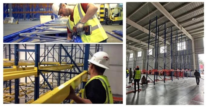 RMI/AS4084 certificó el estante industrial resistente de la plataforma del almacenamiento de Warehouse